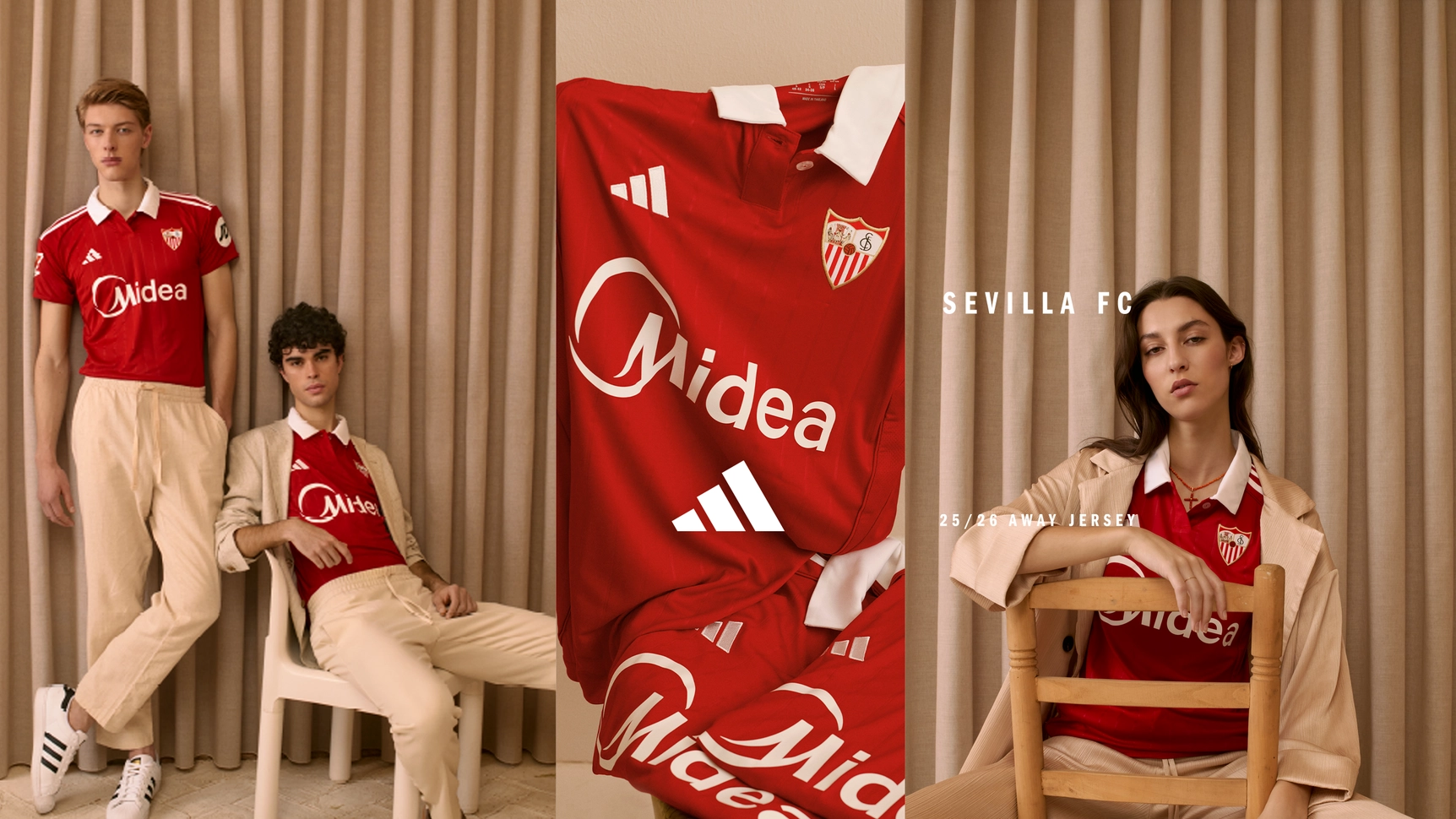 CLASSIC SEVILLISTA STYLE AND ELEGANCE SHINES IN THE 2025/26 AWAY KIT | Sevilla FC
