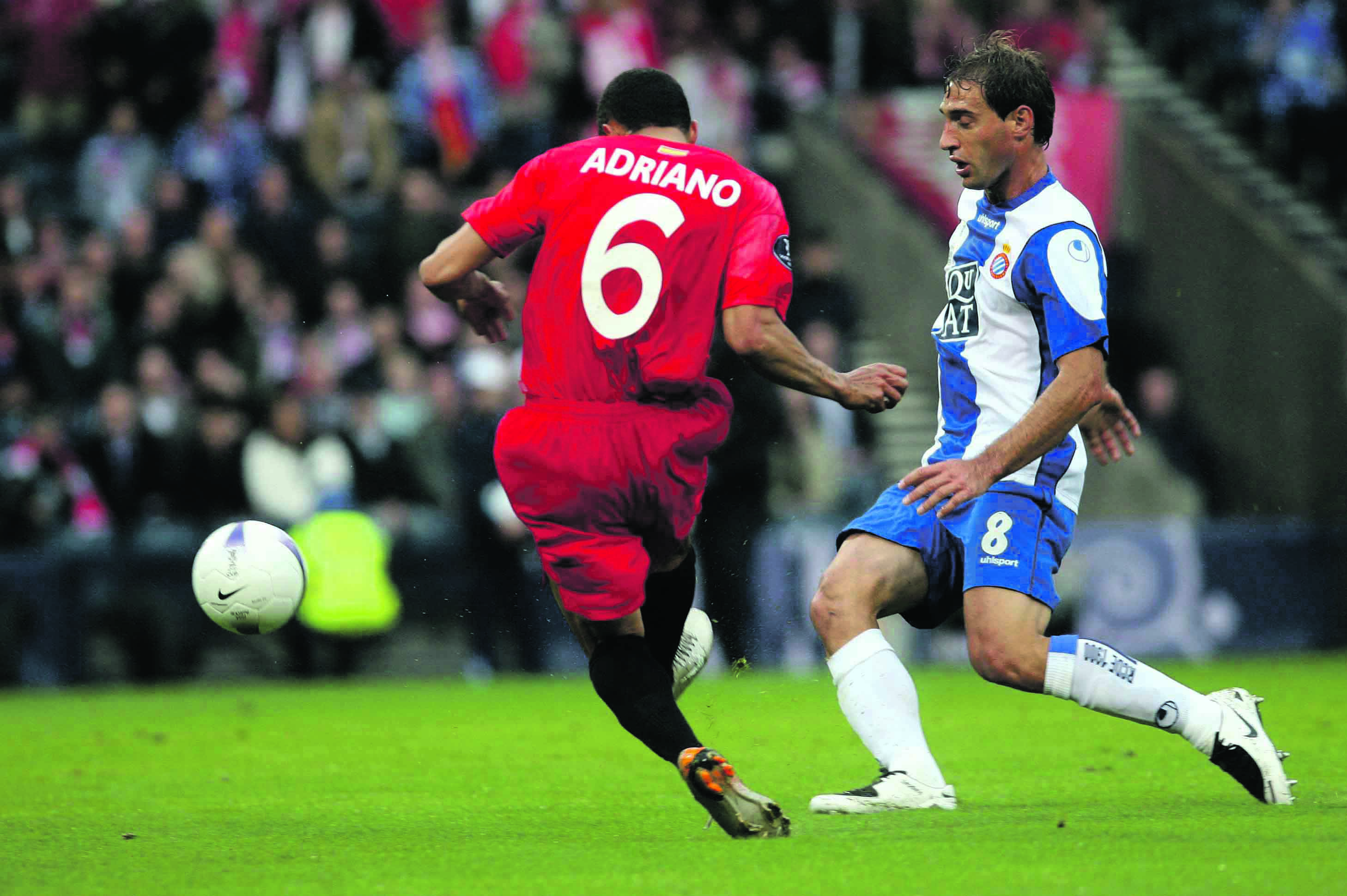 BUFANDA FINAL UEFA CUP 2006-07 Glasgow RCD ESPANYOL de