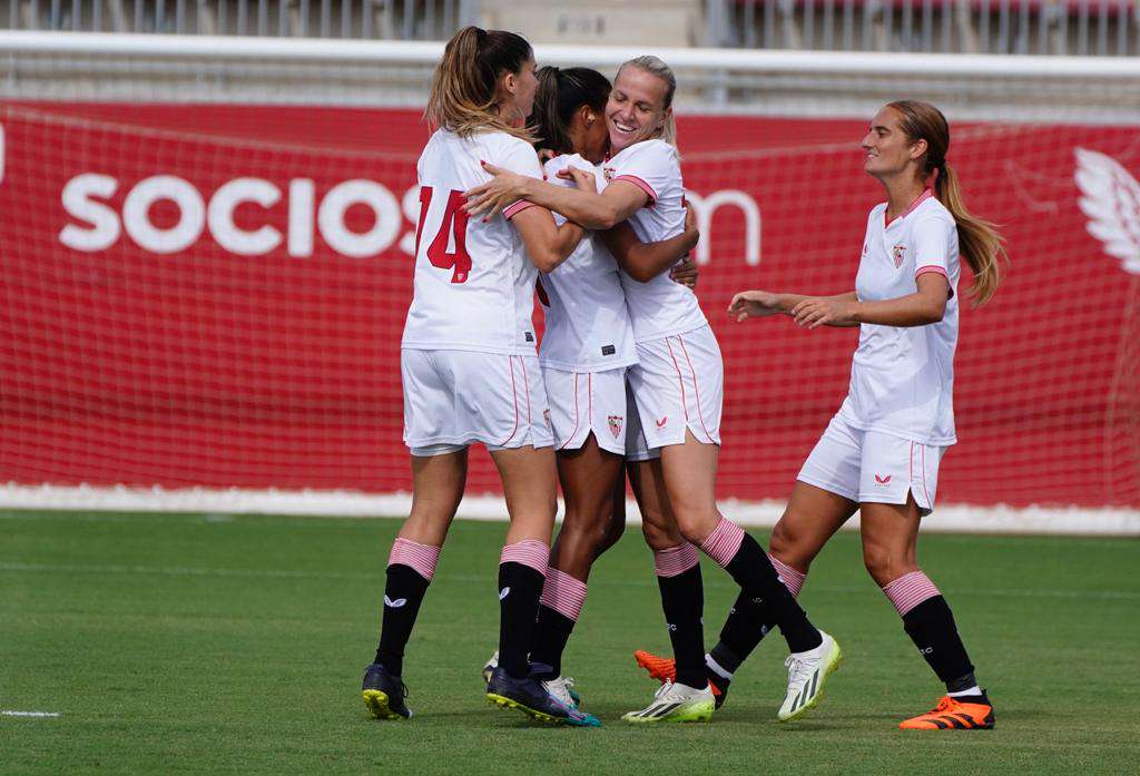 Celebración_Sevilla_FC_Femenino